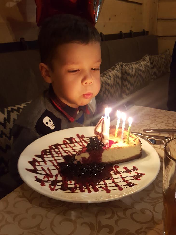 Сын Григория Решетника отметил 4-летие на Пасху